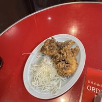 deep fried mushrooms  at Izakaya Masaka in Tokyo