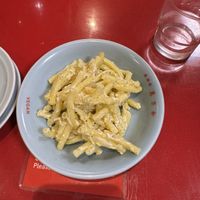 macaroni salad  at Izakaya Masaka in Tokyo