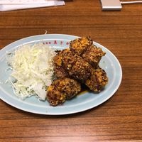 Dinner karage at Izakaya Masaka in Tokyo