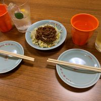Miso mince  at Izakaya Masaka in Tokyo