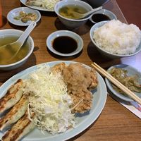 Karage ang gyoza at Izakaya Masaka in Tokyo
