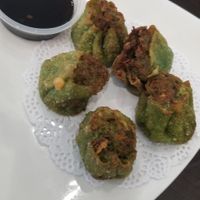 Fried veggie dumplings  at Sunny Thai in Arlington