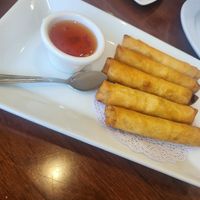 Spring rolls at Sunny Thai in Arlington