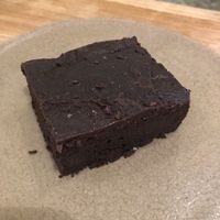 Brownie  at The Roots Salad Bar in Jakarta