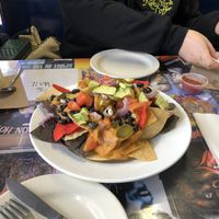 Vegan nachos   at B-Side Grill in New Paltz