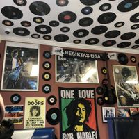 Restaurant interior   at B-Side Grill in New Paltz