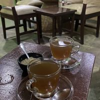 Ginger tea   at Rohobot Ethiopian in Dar Es Salaam