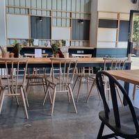 Interior at Origin Coffee Roasters in South East London