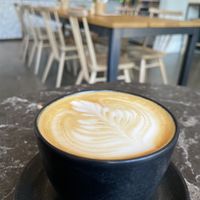 Oat Milk Flat White  at Origin Coffee Roasters in South East London