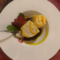 Raw cheesecake  at Tedone in San Sebastian