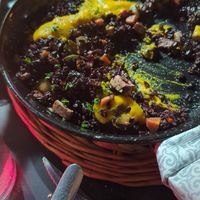 Wild rice with tofu and vegetables at Tedone in San Sebastian