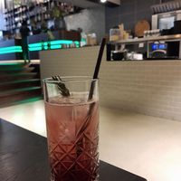 Blueberry soda at Anne&Max in Rotterdam