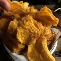 Sweet potatoes chips at Kiiro Burger in Berlin