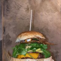 Best burger with vegan bacon 🥓 in kreuzberg at Kiiro Burger in Berlin