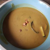 Daily soup at Burina in Liptovsky Mikulas