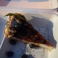 Cheesecake at Burina in Liptovsky Mikulas