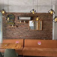 the vibe  at Happy Burger in Istanbul