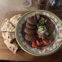 Piatto falafel  at Le Presine Volanti in Milan