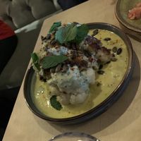Roasted cauliflower  at Hafla Hafla in Liverpool