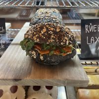 Lox - made w/ carrot  at Bakery Bakery - Breitenrain in Bern