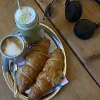 Croissants, Coffe & Iced Matcha  at Bakery Bakery - Breitenrain in Bern