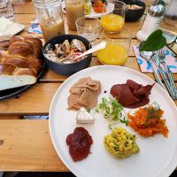 Brunch plate with müesli at Bakery Bakery - Breitenrain in Bern
