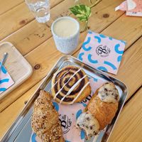 Croissant with seeds, Cinnamon Bun, Crookie at Bakery Bakery - Breitenrain in Bern