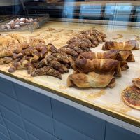 Various croissant, sweet and salty pastries at Bakery Bakery - Breitenrain in Bern