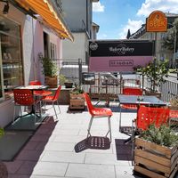 Outdoor seating at Bakery Bakery - Breitenrain in Bern