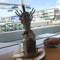 Nutella milkshake! at Shake Bar in Wellington