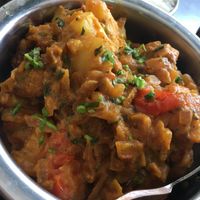 Aloo Gobi at Sher E Punjab in Banos De Agua Santa