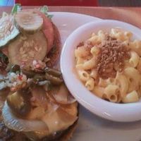 VG Cheeseburger (El Dorado style) at Veggie Grill in West Hollywood