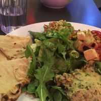 Bbq celebration salad at Veggie Grill in West Hollywood