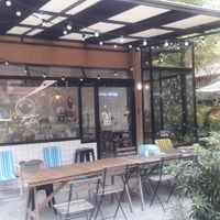 Front at PM Café in Bangkok