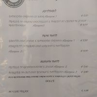 Menù 🍽️ at Alla Bella Napoli in Belluno