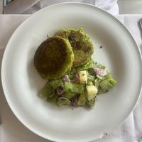 Vegan burger (no bun)  at Alla Bella Napoli in Belluno