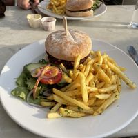 Vegan burger!  at Don Paddy's in Oakham