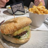 Vegan Burger  at Don Paddy's in Oakham