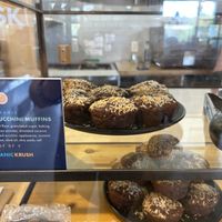 Vegan chocolate zucchini muffins   at Organic Krush in Roslyn