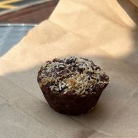 Vegan chocolate zucchini muffin  at Organic Krush in Roslyn