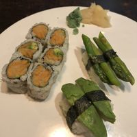 veggie sushi  at Taste of Asia in Charleston