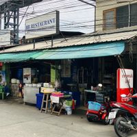 main entry  at Nong Bee's Burmese Restaurant & Library in Chiang Mai