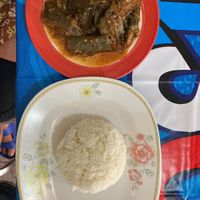 eggplant curry 🫶🏾❤️☺️  at Nong Bee's Burmese Restaurant & Library in Chiang Mai