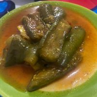 Eggplant   at Nong Bee's Burmese Restaurant & Library in Chiang Mai