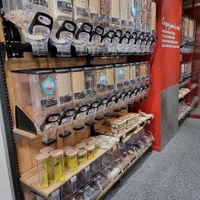 dispensers at Naturalia - Rue Philippe in Luxembourg City