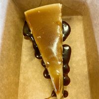 Miso caramel cheesecake at Chez Malachy - Preorder only in Brussels