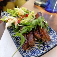 Bbq ribs (vegan) at El Boquetillo in Frigiliana