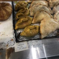 Empanadillas veganas at Iraila Take Away in San Sebastian