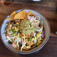 Tofu and veggie bowl very good! at Greengos Caribbean Cantina in St Thomas