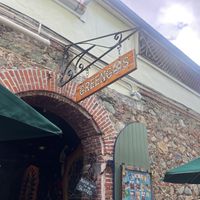 Outside  at Greengos Caribbean Cantina in St Thomas